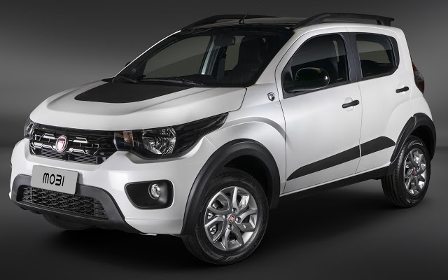 Fiat Mobi 2019 ganha kit de enfeites aventureiros por R$ 950